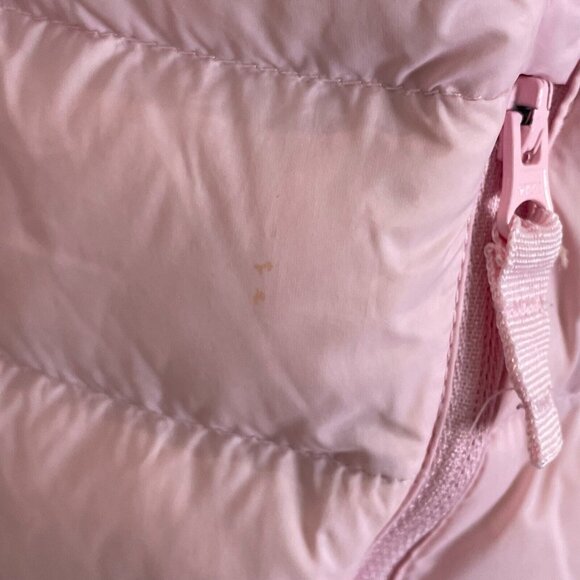 Eddie Bauer Girls Large 14/16 Reversible Puffer Down Jacket Zip Up Hooded - Picture 16 of 16